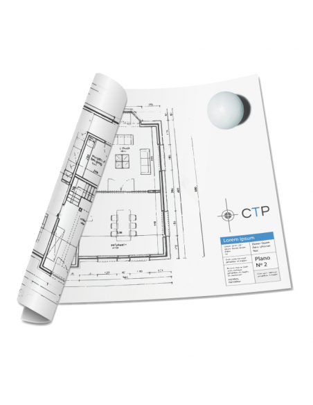 Copistería online low cost. Impresión de planos. Imagen de planos