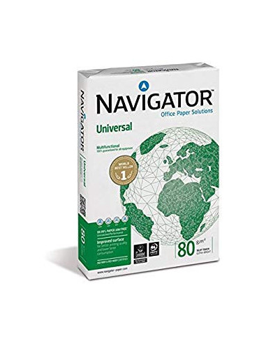Paquete 500 folios Navigator 80gr.Universal 