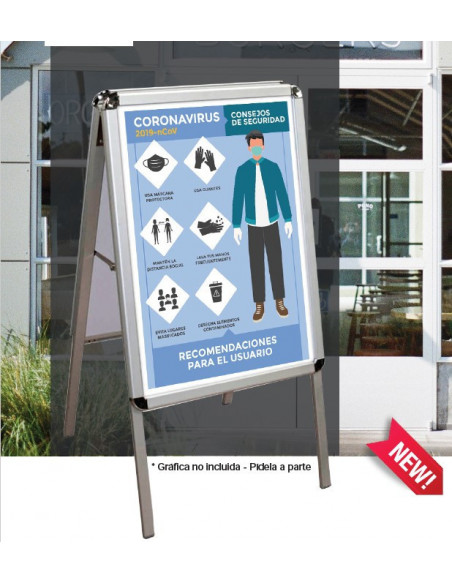 Caballete publicitario