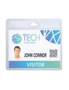 Identificador PVC para lanyard