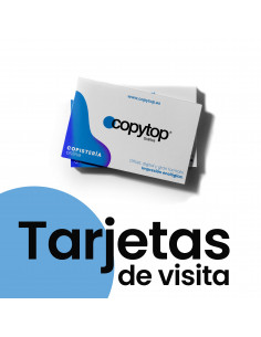 Copistería online low cost. Imagen de tarjetas de visita