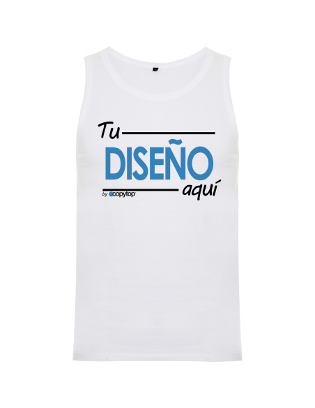 Camiseta tirantes de hombre