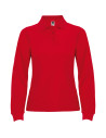Polo manga larga mujer