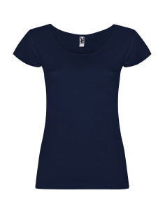 Camiseta mujer escote redondo