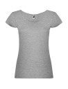Camiseta mujer escote redondo