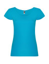Camiseta mujer escote redondo