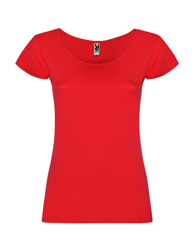 Camiseta mujer escote redondo