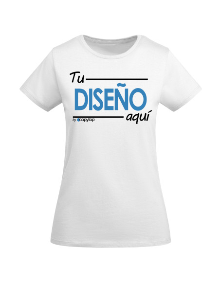 Camiseta ecológica mujer algodón orgánico