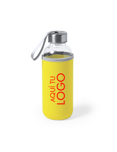 Botellas de agua con marcaje personalizado