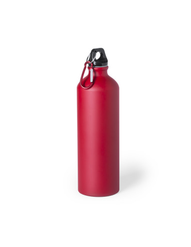 Bidón de aluminio con logo personalizado
