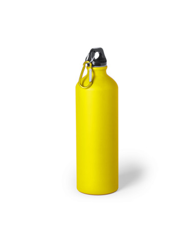 Bidón de aluminio con logo personalizado
