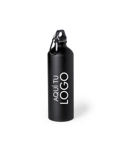 Bidón de aluminio con logo personalizado