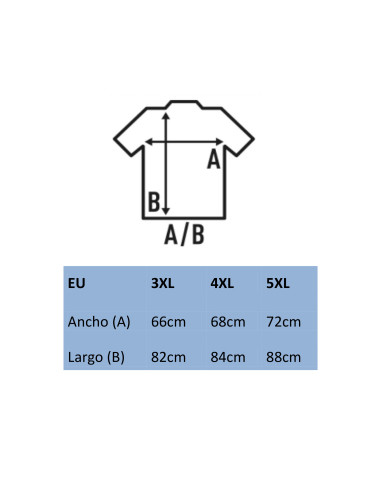 Camisetas King Size personalizadas