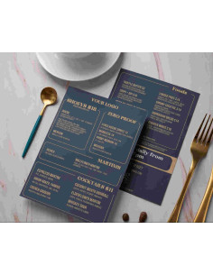 Cartas de menú para Hostelería