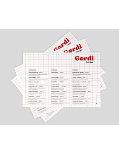 Impresión de manteles individuales de papel
