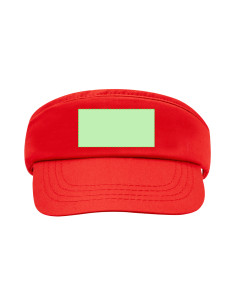 Visera deportiva personalizada