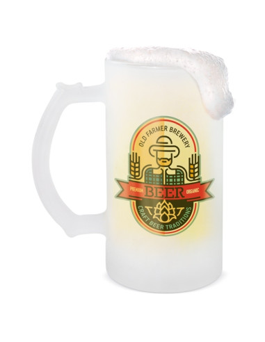 Jarra de cristal  personalizada