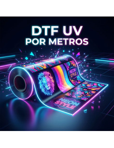 DTF UV adhesivos por metros