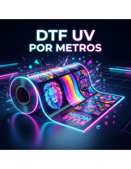 DTF UV adhesivos por metros