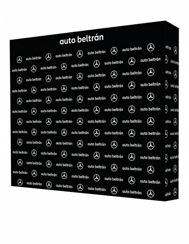 Photocall textil evento